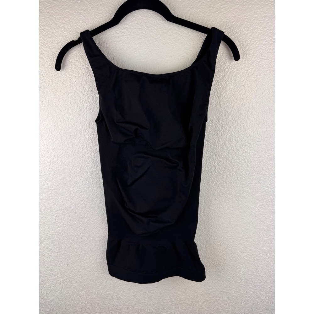 Blanqi Everyday Shaping Tank TopCompression Black Sleeveless Tummy Control‎ S